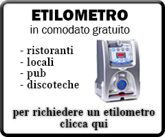 Etilometro in comodato gratuito